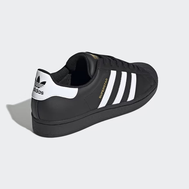 Adidas Superstar Black and White