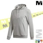 Polera Basica Gris claro C/capucha