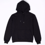 Polera Basica Negra C/capucha
